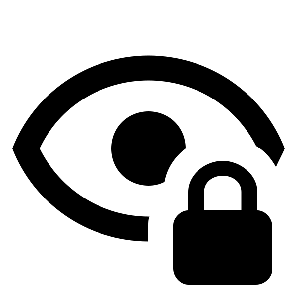 Eye Lock Outline
