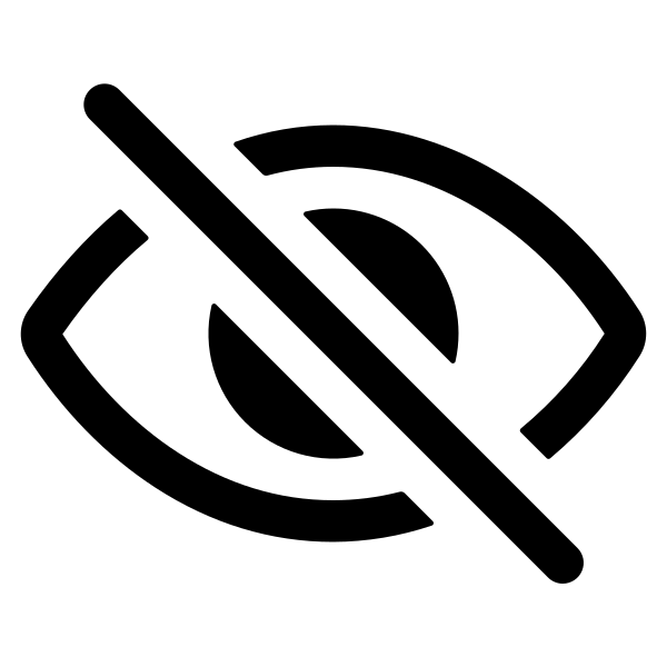 Eye Off Outline