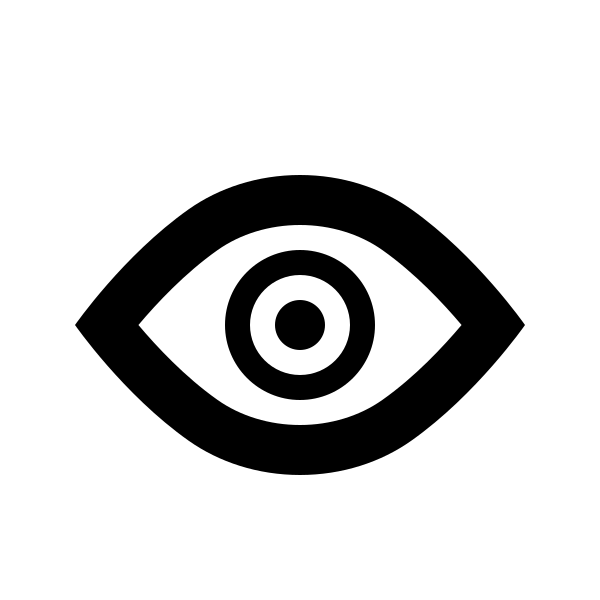 Eye Outline Vector