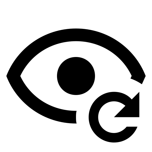 Eye Refresh Outline