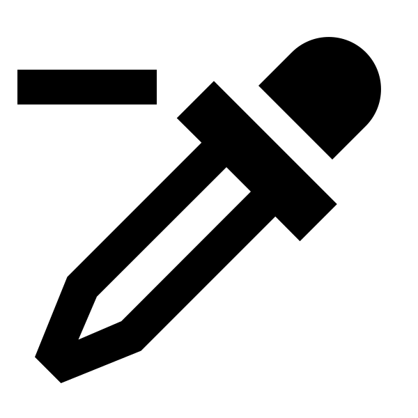 Eyedropper Minus
