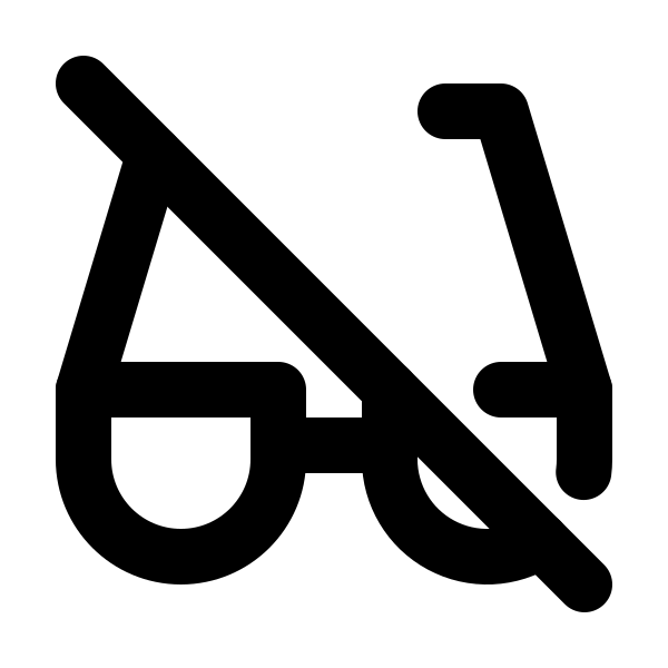 Eyeglass Off