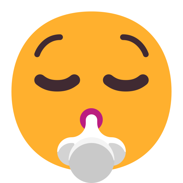 Face Exhaling Flat Vector