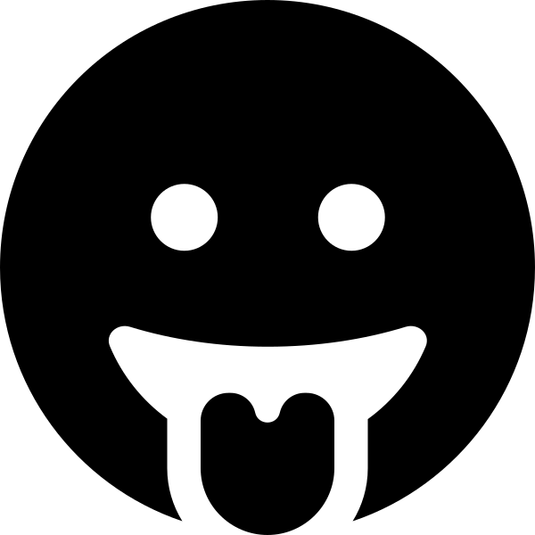 Face Grin Tongue