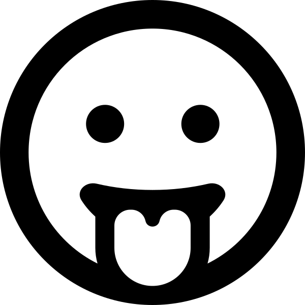 Face Grin Tongue