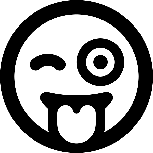 Face Grin Tongue Wink