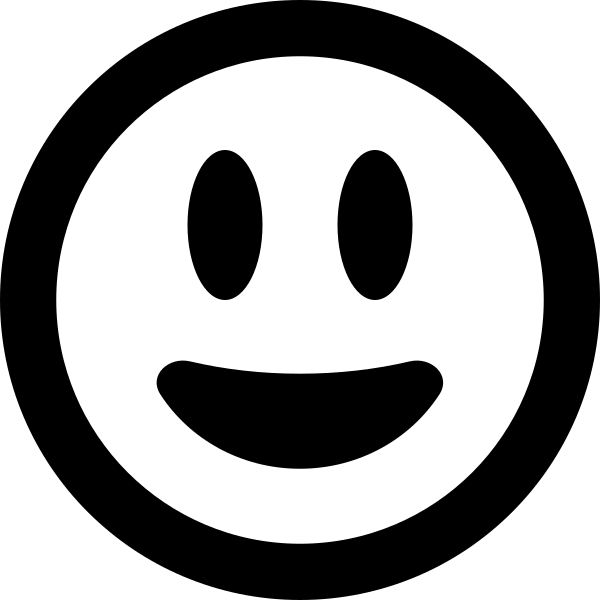 Face Grin Wide