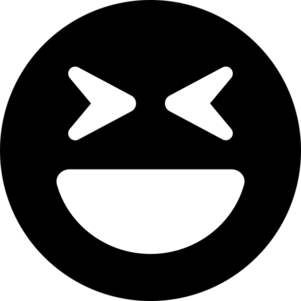 Face Laugh Squint