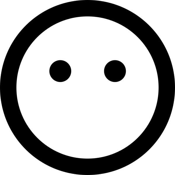 Face Meh Blank