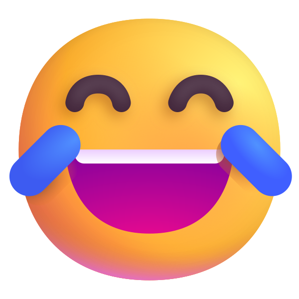 Face With Tears Of Joy Color Vector