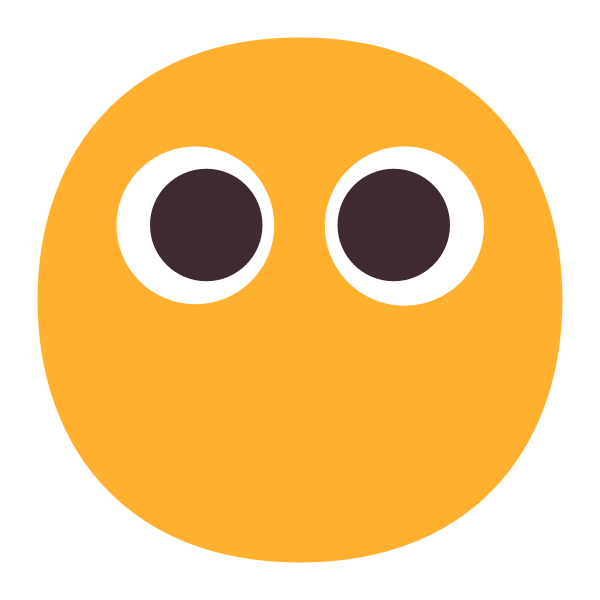 Face Without Mouth Flat