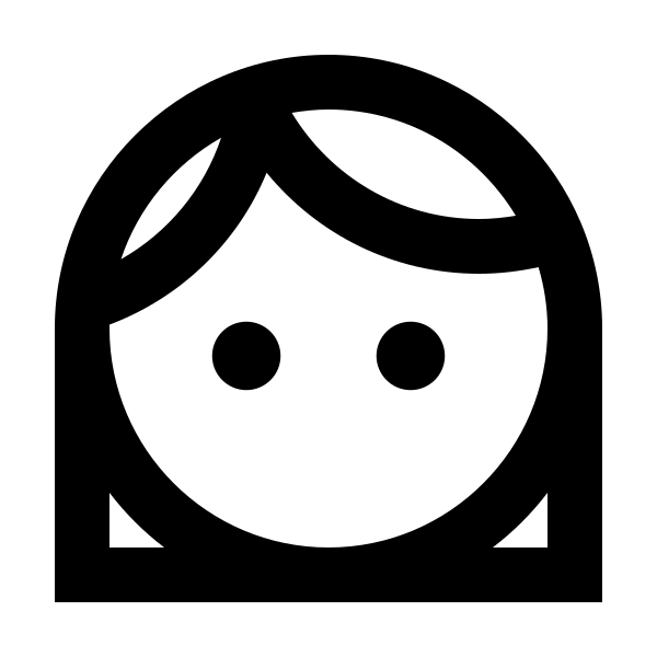 Face Woman Outline
