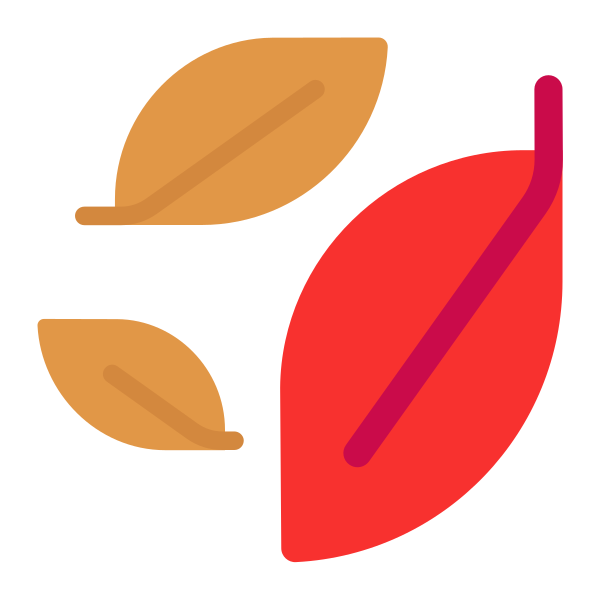 Fallen Leaf Flat Vector