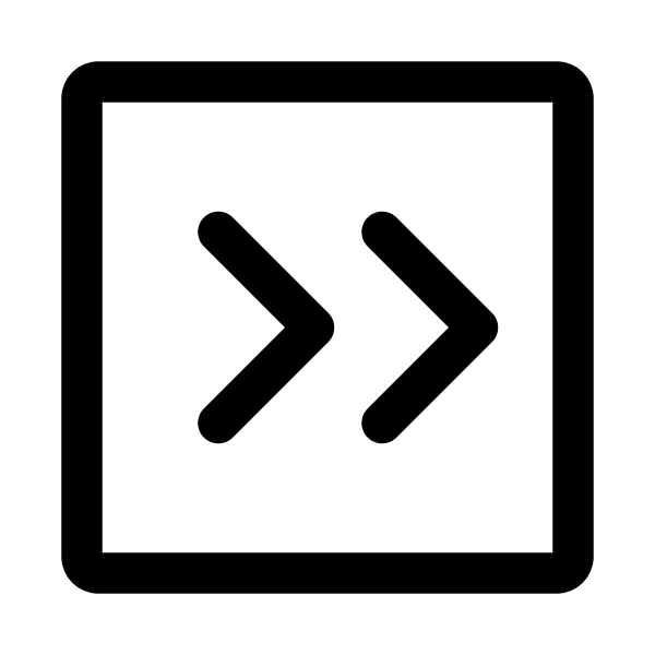 Fast Arrow Right Square