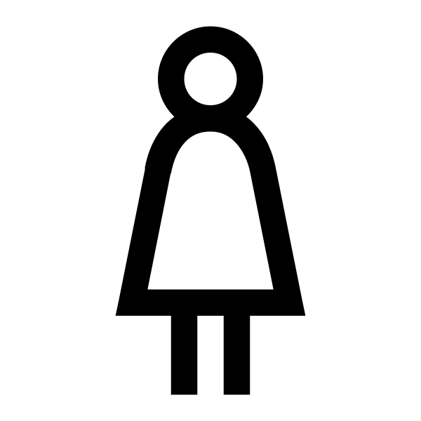 Female Solid Vector