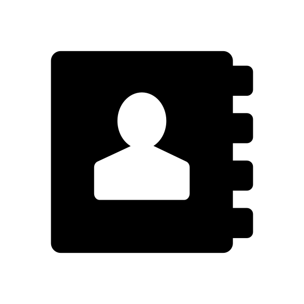 Fi Address Book Vector