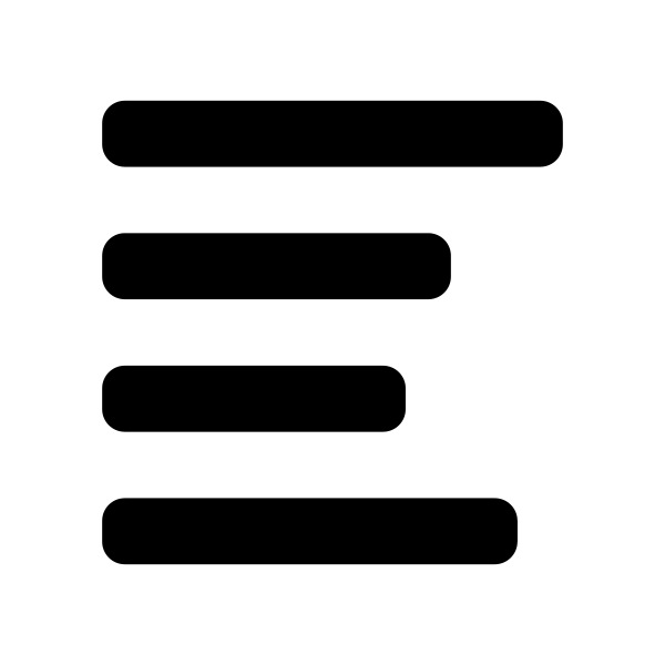 Fi Align Left Vector