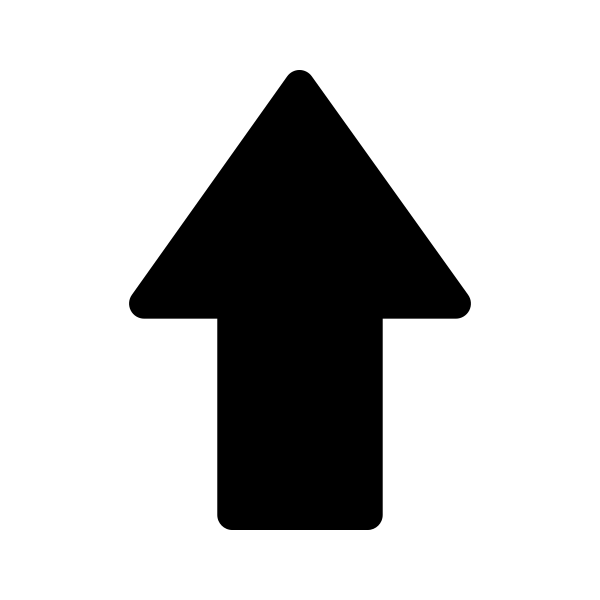 Fi Arrow Up Vector