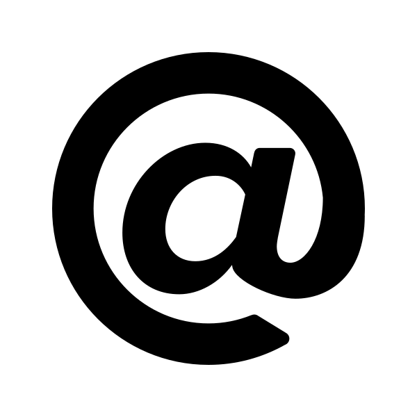 Fi At Sign Vector