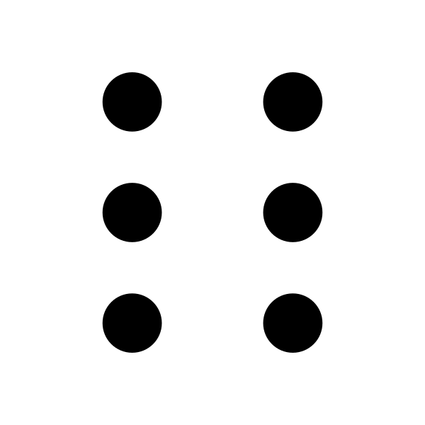 Fi Braille Vector