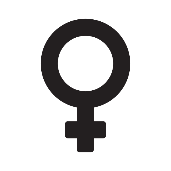 Fi Female Symbol Vector