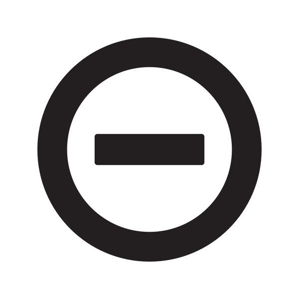 Fi Minus Circle Vector