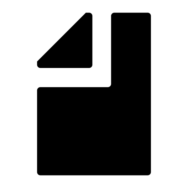 Fi Page Filled Vector