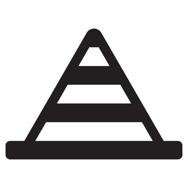 Fi Safety Cone Vector