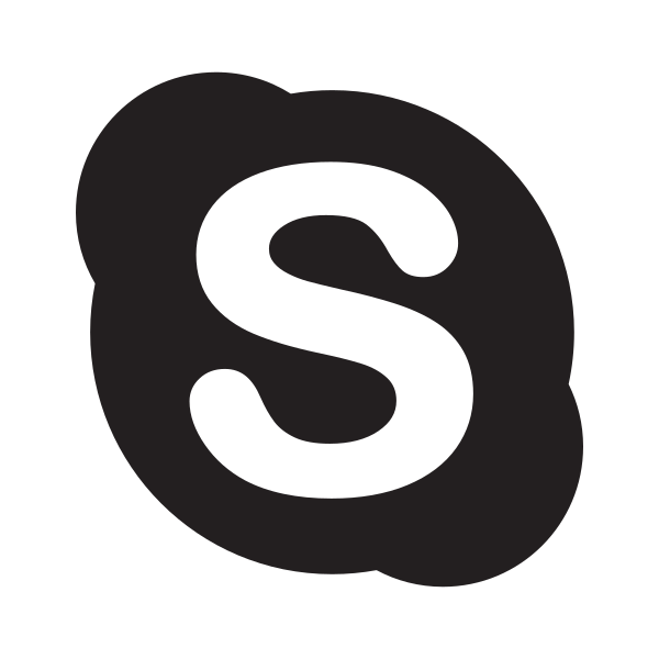 Fi Social Skype Vector