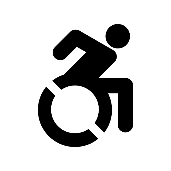 Fi Wheelchair Vector