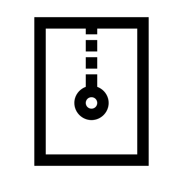 File Archive Solid Vector