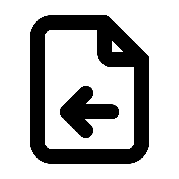File Arrow Left