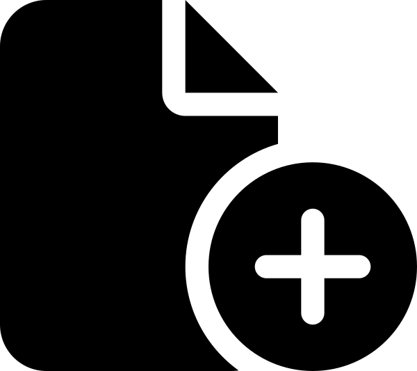 File Circle Plus