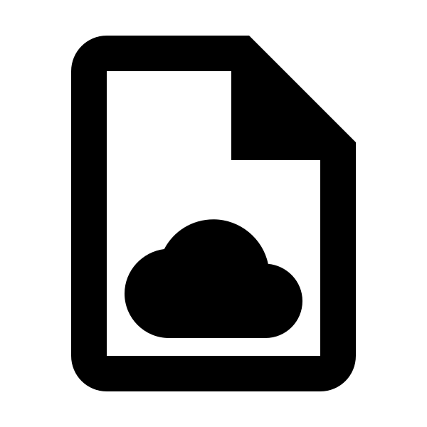 File Cloud Outline