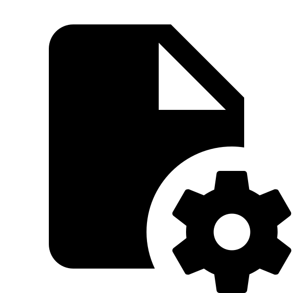 File Cog