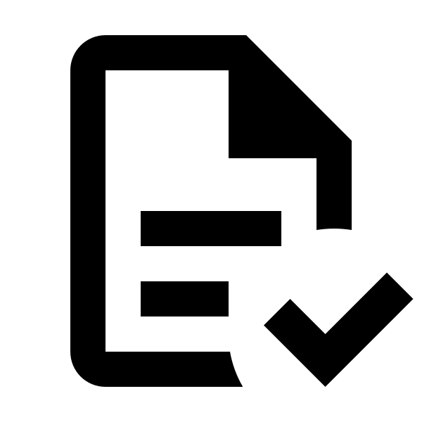 File Document Check Outline