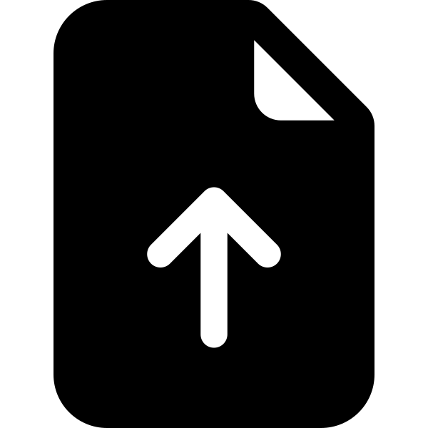 File Earmark Arrow Up Fill