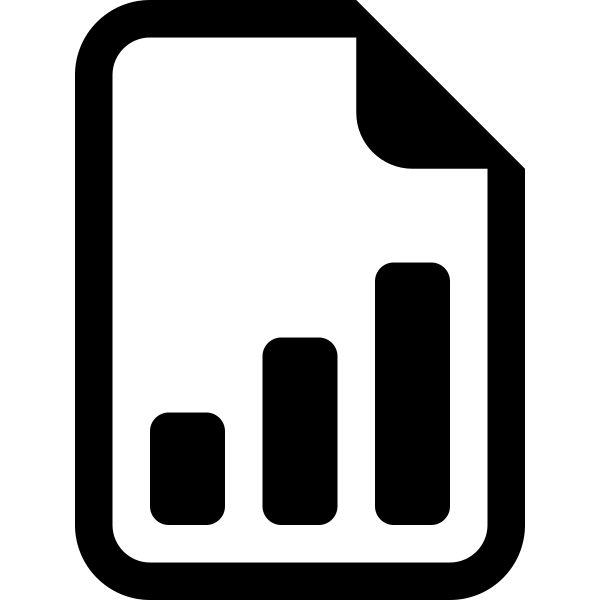 File Earmark Bar Graph