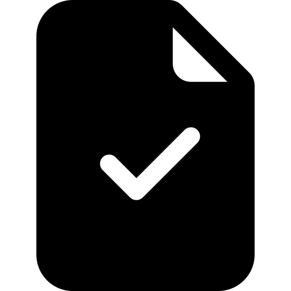 File Earmark Check Fill