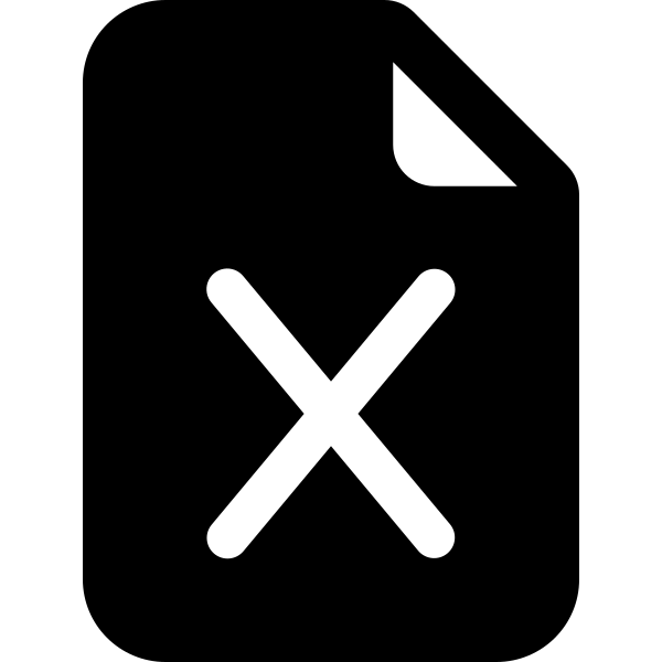 File Earmark Excel Fill