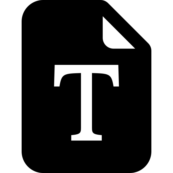File Earmark Font Fill