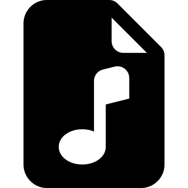File Earmark Music Fill
