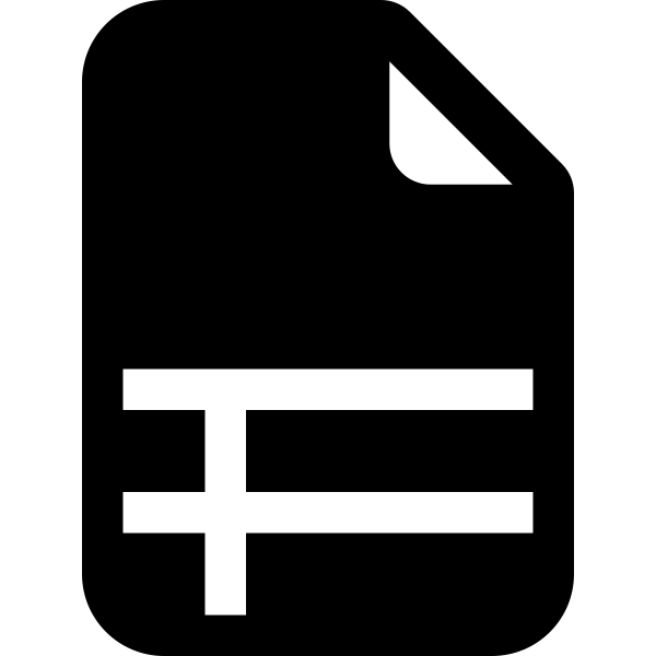File Earmark Ruled Fill