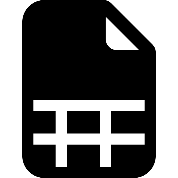 File Earmark Spreadsheet Fill