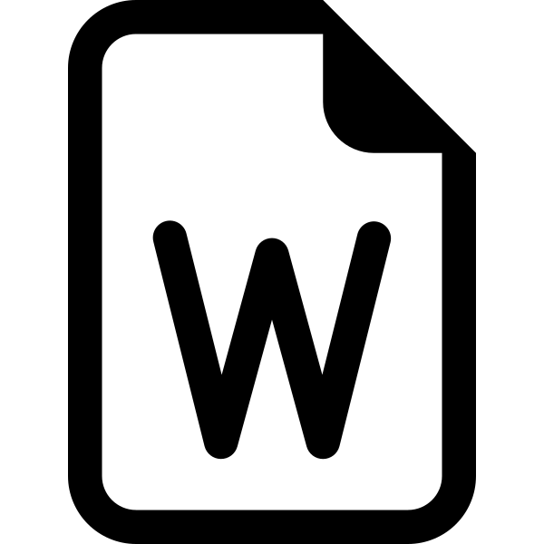File Earmark Word
