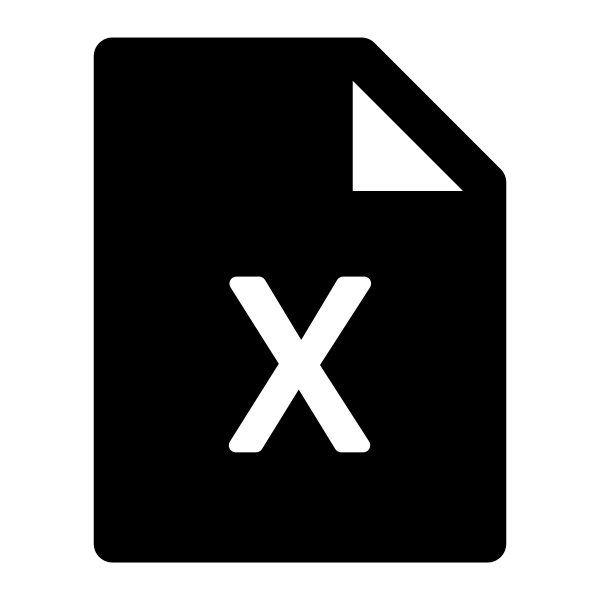 File Excel Vector