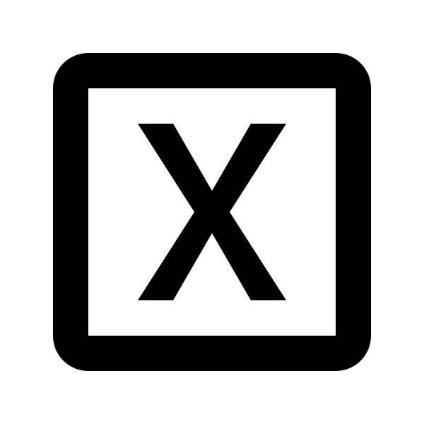 File Excel Box Outline
