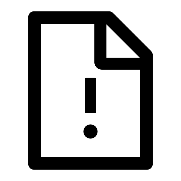 File Exclamation