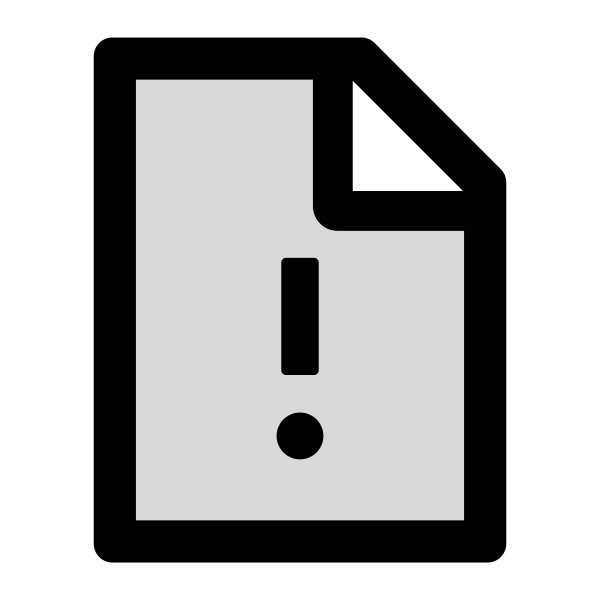 File Exclamation