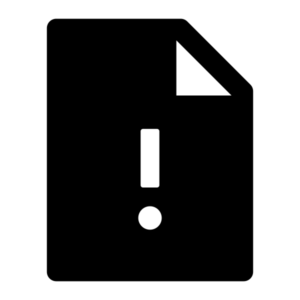 File Exclamation
